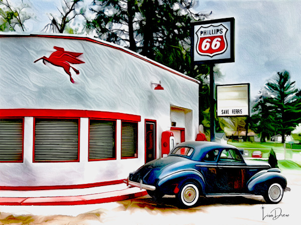 If you ever plan to motor west... by Lisa Drew