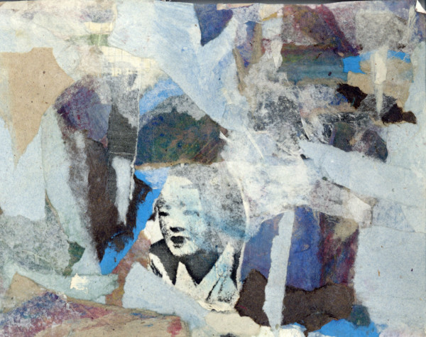 Mask Collage by Mary Higgins