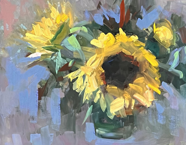 Yellow and Green Melody by Patti McNutt