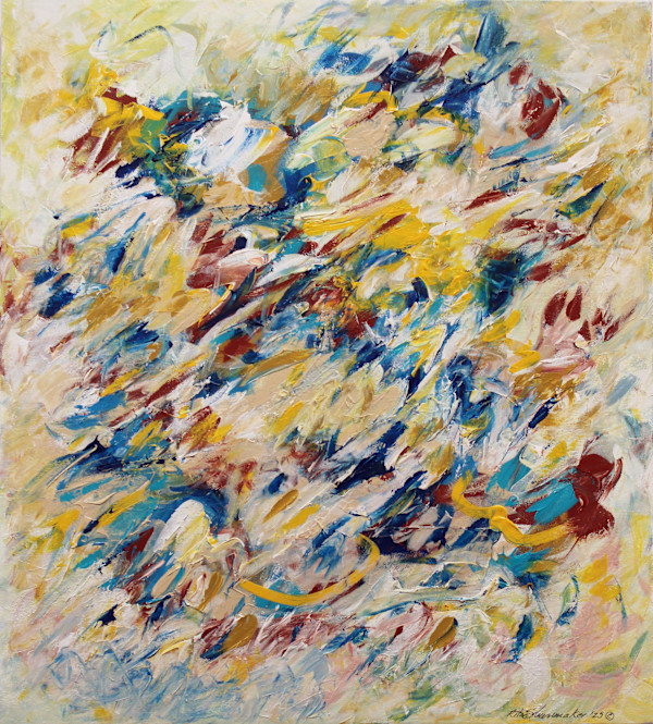 Yellow Crescent by Rita Schoonmaker