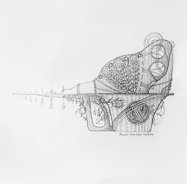 Study for Ålesund Dock Chair by Annalisa Barron
