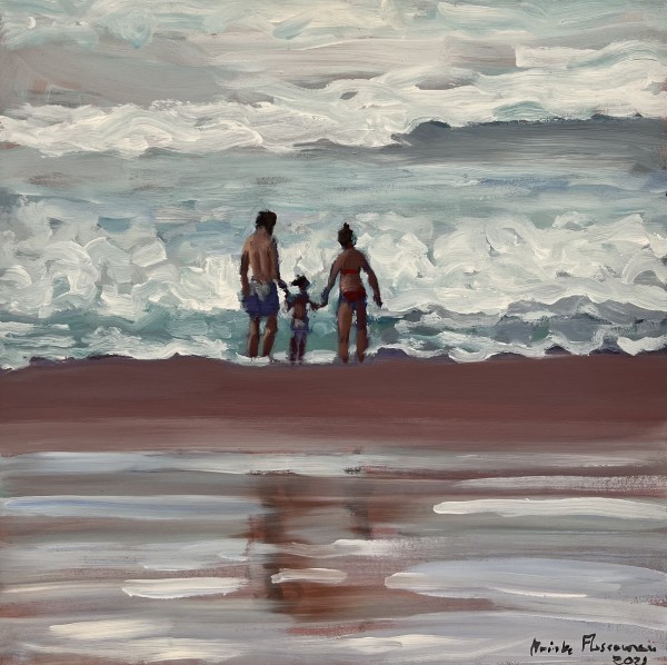 Water Painting 6 by Meinke Flesseman