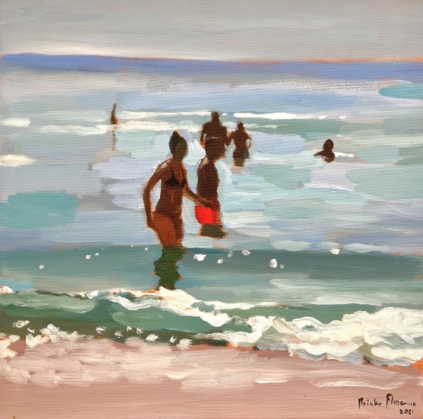 Water Painting 3 by Meinke Flesseman