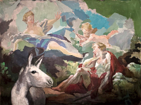 After Fragonard II by Meinke Flesseman