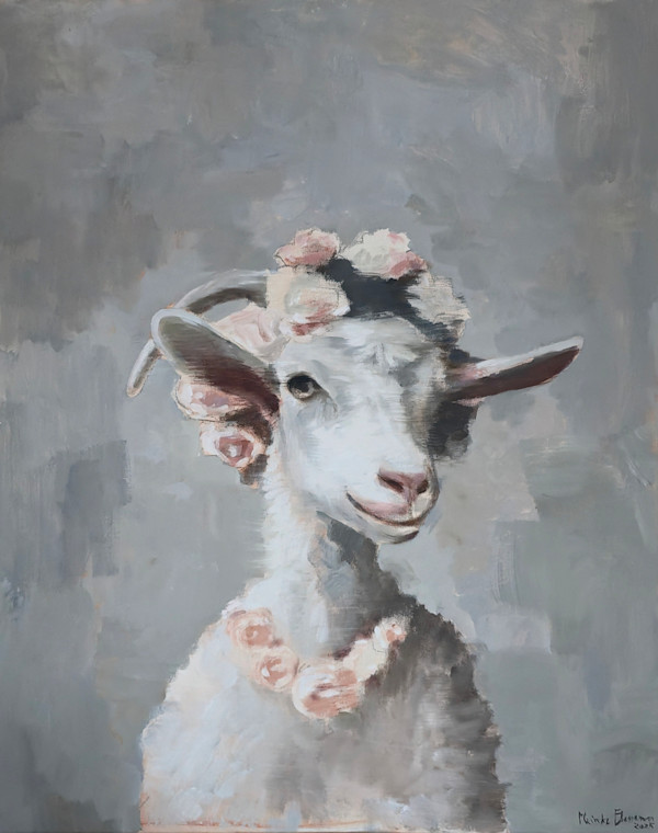 Beautiful Goat by Meinke Flesseman