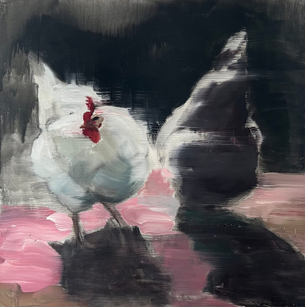 Chickens 3 by Meinke Flesseman