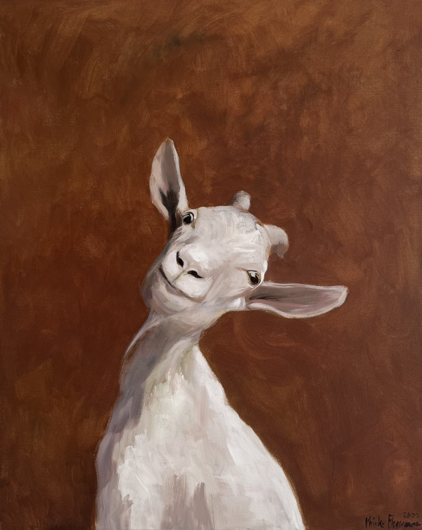Happy Goat by Meinke Flesseman