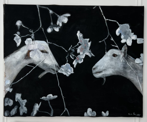 Spring Goats by Meinke Flesseman