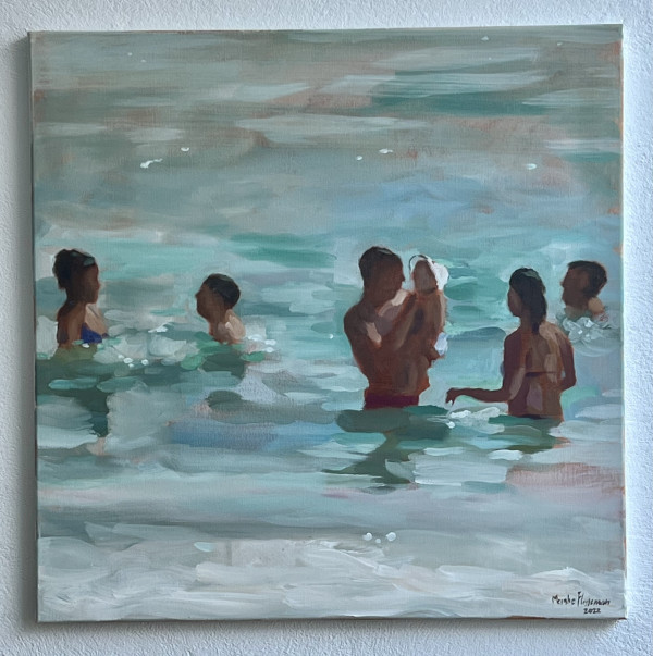 Water Painting 11 by Meinke Flesseman