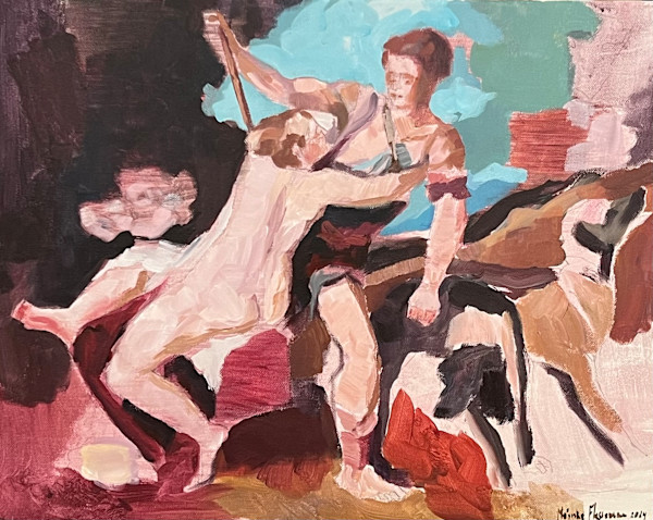 After Titian II by Meinke Flesseman