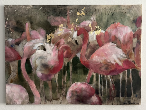 Flamingos 3 by Meinke Flesseman