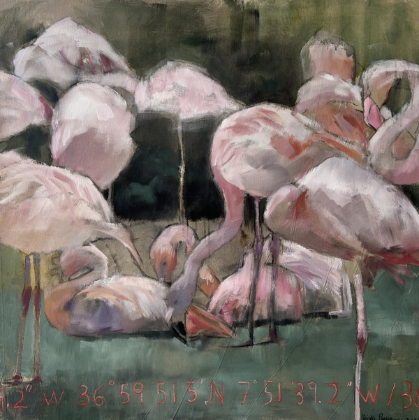 Meinke Flesseman — “Flamingos 2” by Meinke Flesseman