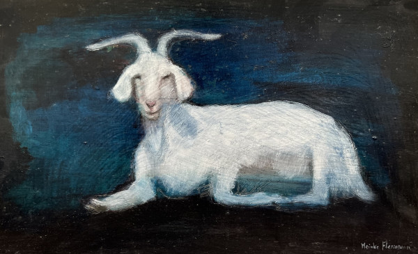 Sleepy Goat by Meinke Flesseman