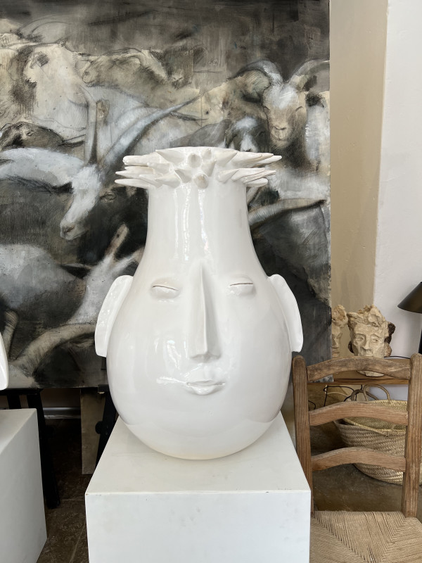 Vase Head 1 by Meinke Flesseman