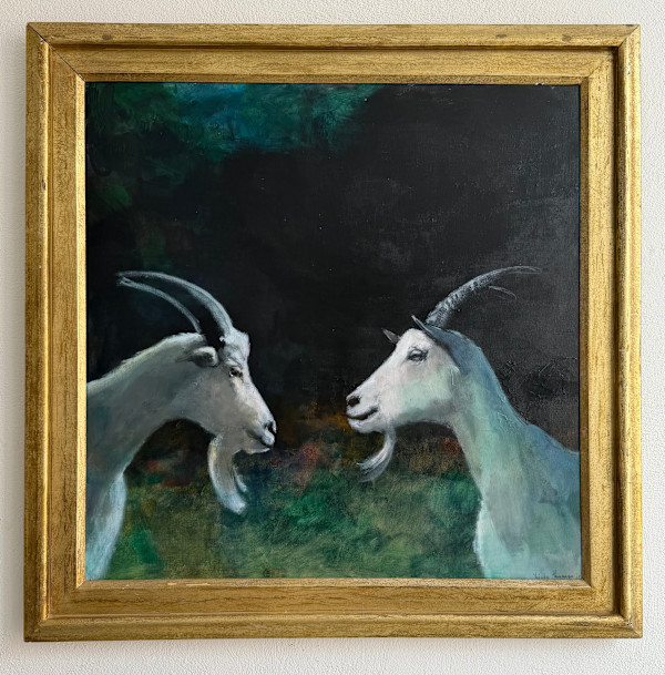 Moonlight Goats by Meinke Flesseman