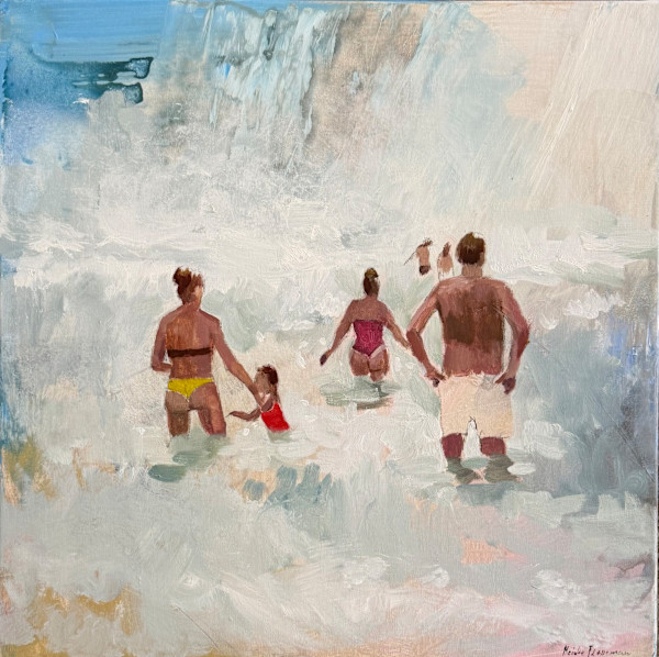 Clara Loves The Beach > Water Paintings - Beach by Meinke Flesseman, Image 1.