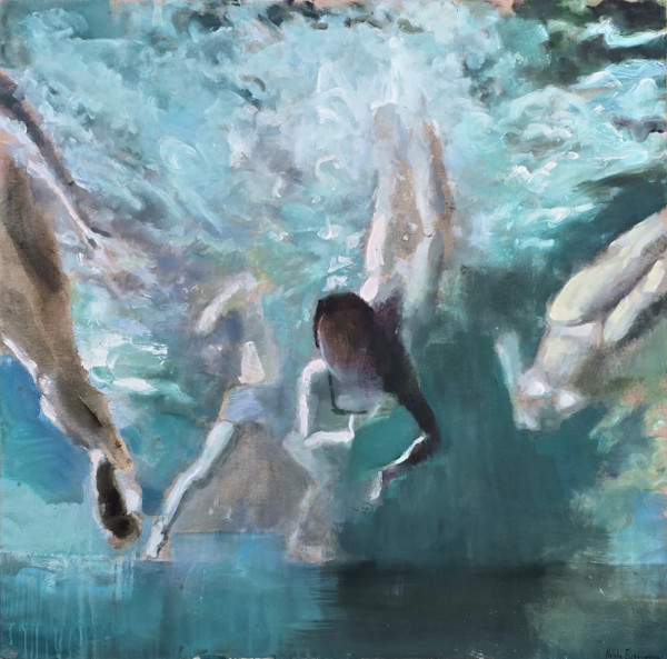 Night Swimming by Meinke Flesseman
