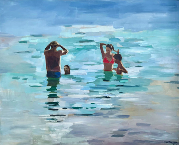 Water Painting 8 by Meinke Flesseman