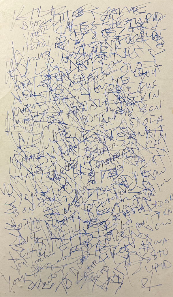 Untitled (Blow Your Head Away) by Richard Morrison