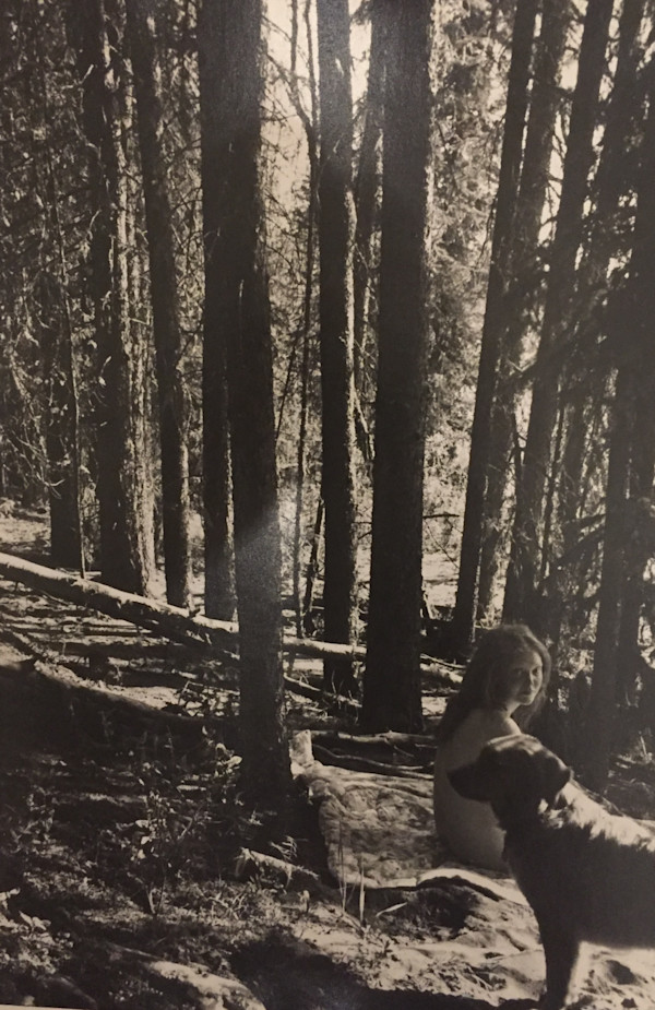 Francie Naked  in the Forest on LSD by Richard Morrison