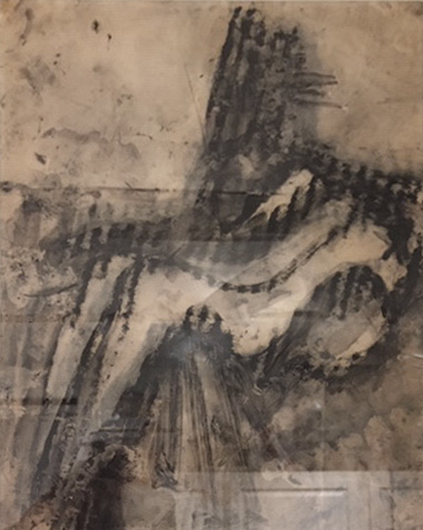 Man Carrying a Woman by Richard Morrison by Richard Morrison