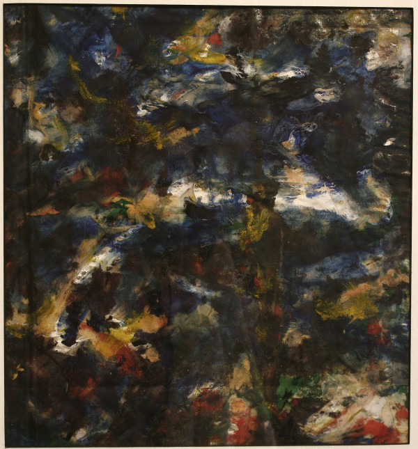 Mixed Media with Red, Yellow, Blue and White by Richard Morrison by Richard Morrison