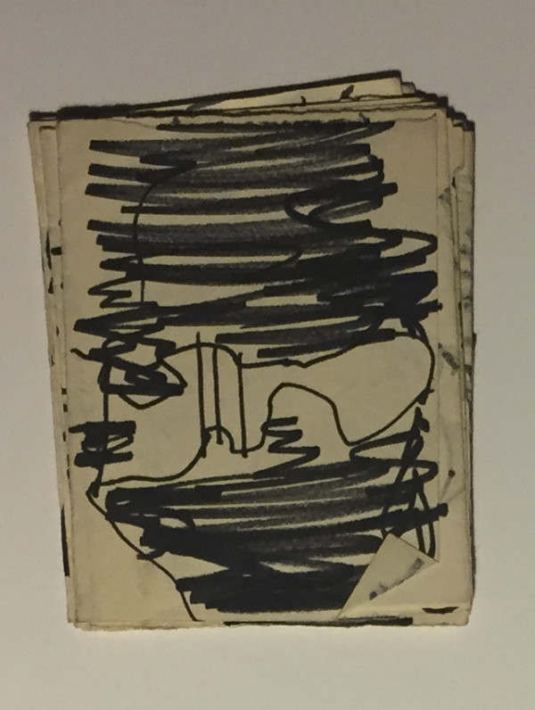 Little Accordian Book of Drawings by Richard Morrison