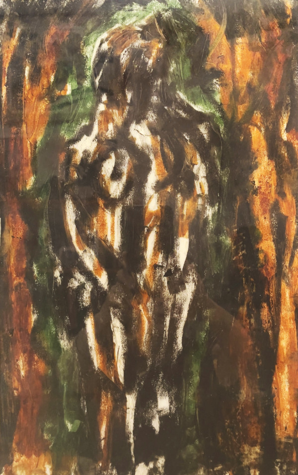 Two Standing Figures by Richard Morrison by Richard Morrison