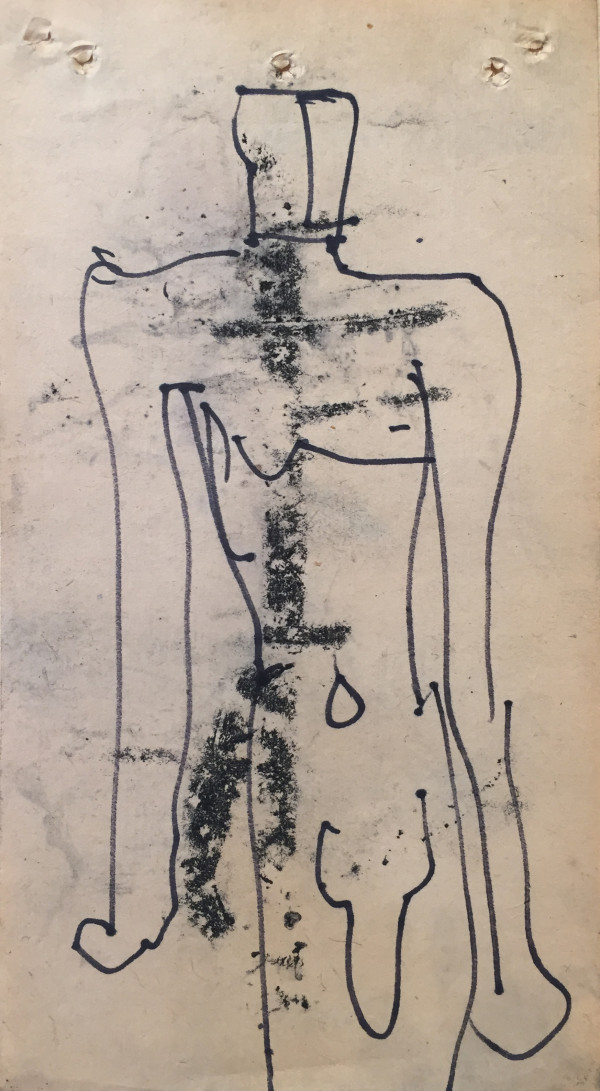 Male Standing Figure by Richar Morrison by Richard Morrison