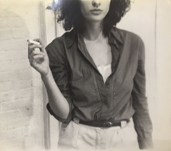 Portrait of a Woman with a Cigarette by Richard Morrison by Richard Morrison