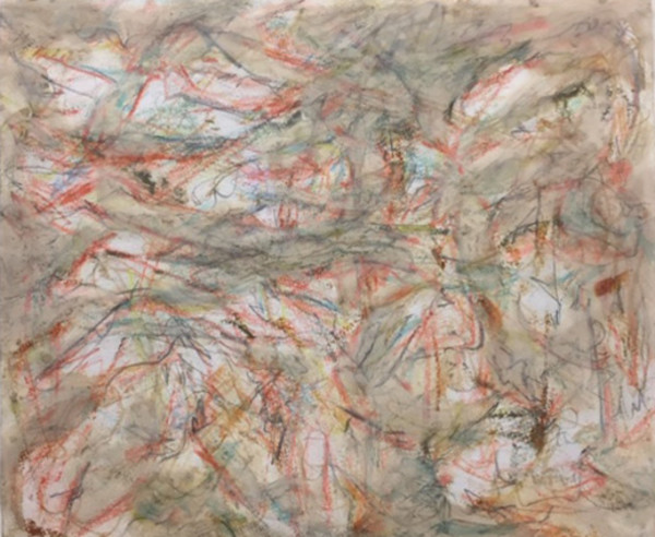 Oil stick Chaos by Richard Morrison