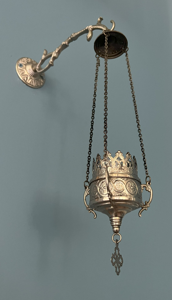 Hanging Vigil Lamp by Unknown