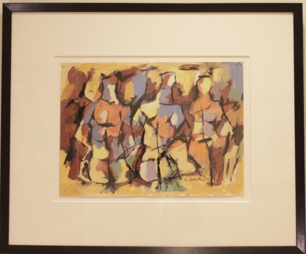 Three Abstract Figures by Max Arthur Cohn