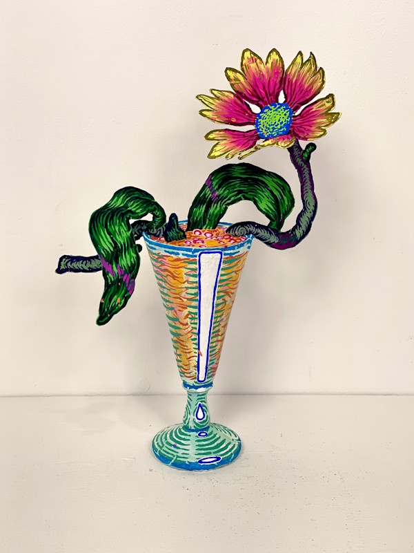 Reclining Cocktail Flower by Taylor McKimens, Image 1.