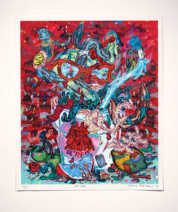 Ol' Red Proof 4 by Taylor McKimens, Image 1.