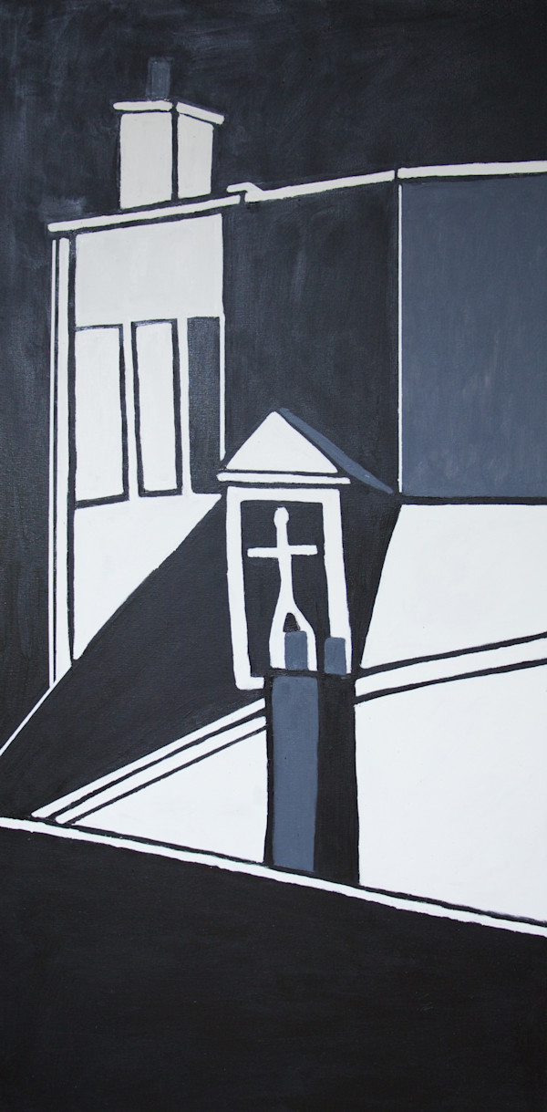 Paris Abstract by The Estate of Don Blaisdell