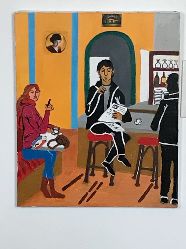 Amelie Cafe by Augustine Blaisdell