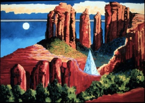 Red Rock Crossing by The Estate of Don Blaisdell