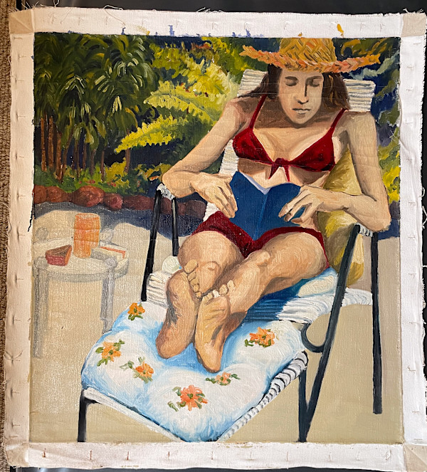 Karen Reading by The Estate of Don Blaisdell