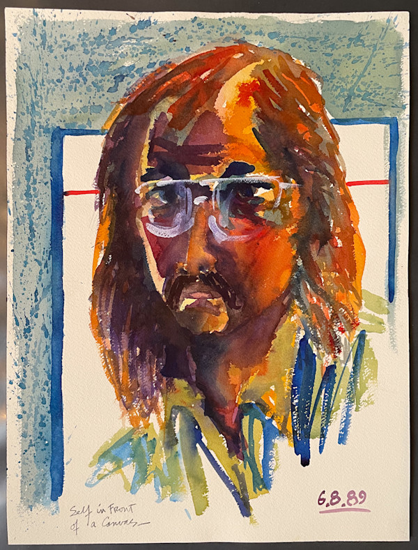 Self in Front of a Canvas by The Estate of Don Blaisdell