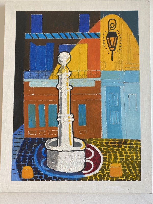 Clemenceau at Night by Augustine Blaisdell