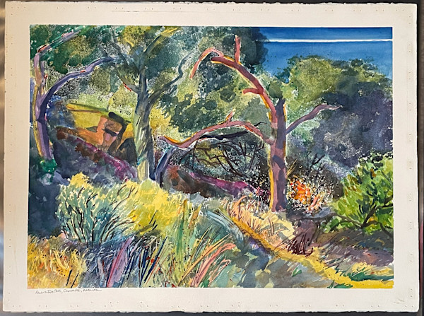 Resurrection Tree, Charmlee, Malibu by The Estate of Don Blaisdell