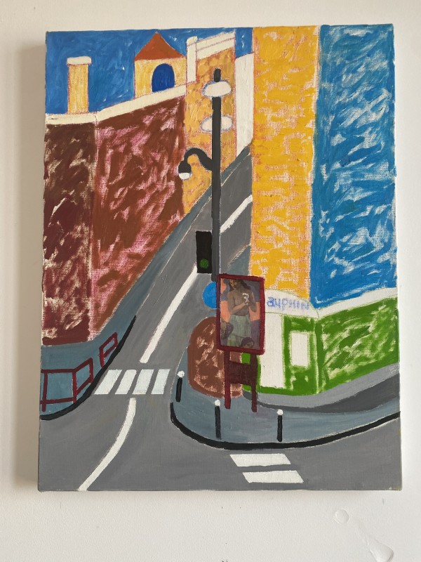 Montmartre Street by Augustine Blaisdell
