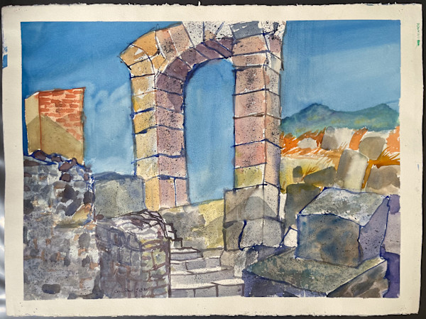 Cesi, Italy (Carsulae) by The Estate of Don Blaisdell