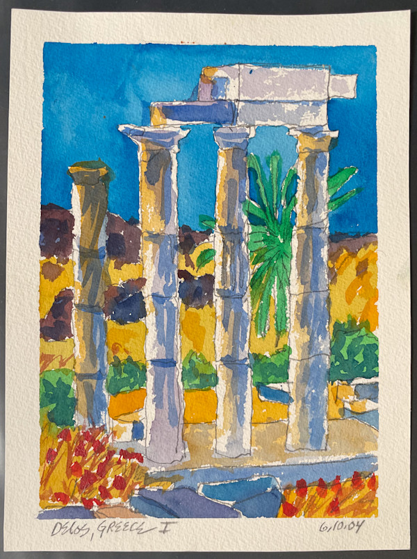 Delos Greece, I by The Estate of Don Blaisdell