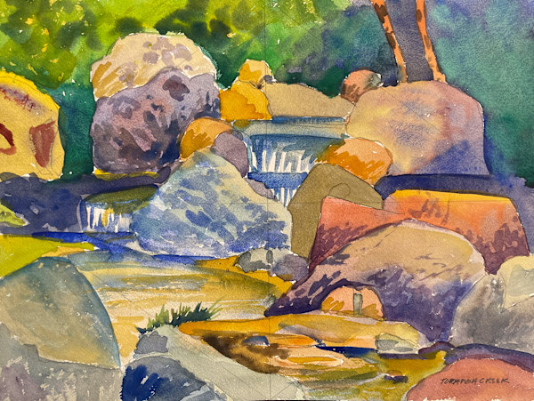 Topanga Creek by The Estate of Don Blaisdell