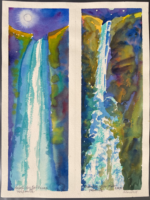 Bridal Veil Falls, Yosemite by The Estate of Don Blaisdell
