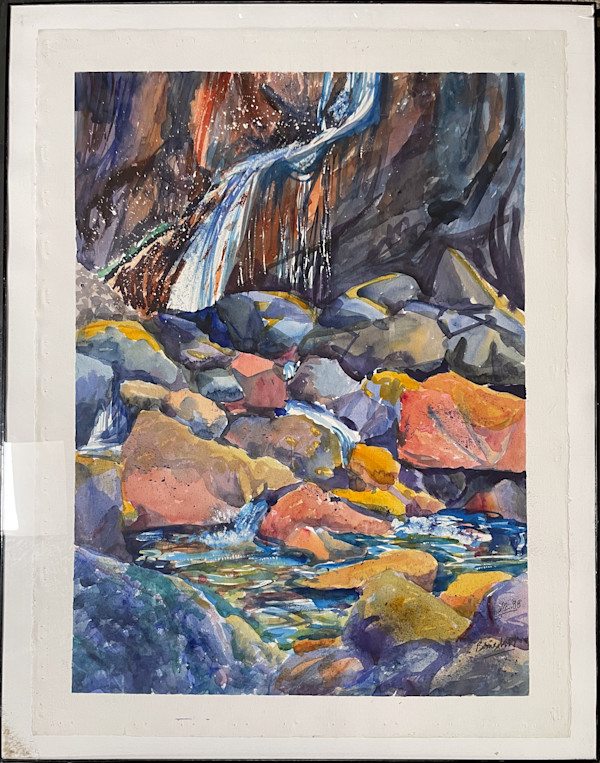 Lower Yosemite Falls by The Estate of Don Blaisdell
