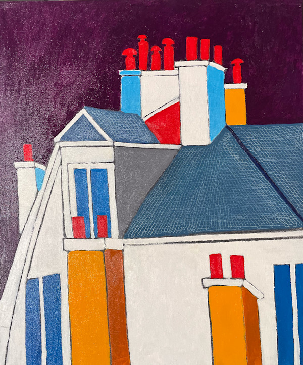 Untitled (Montmartre Rooftop) by The Estate of Don Blaisdell