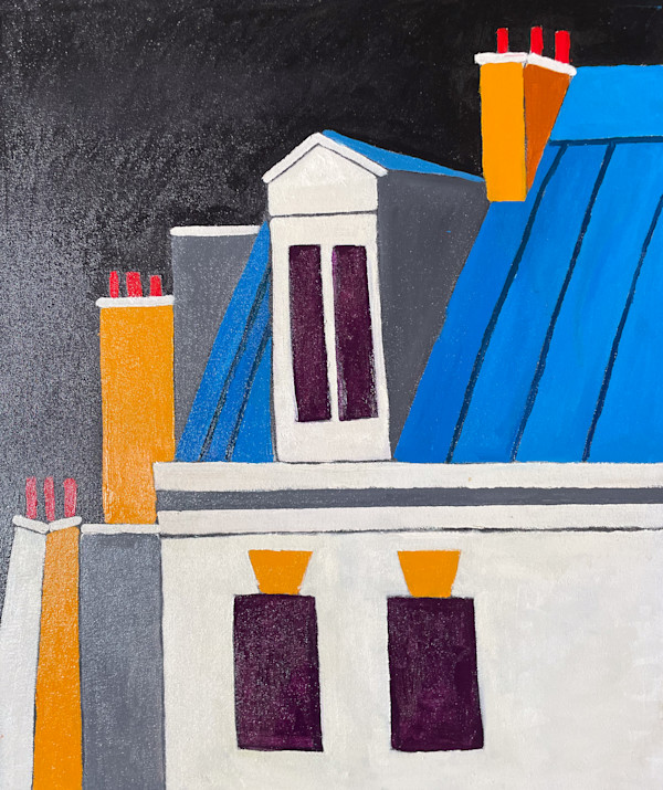 Untitled (Montmartre Rooftop) by The Estate of Don Blaisdell